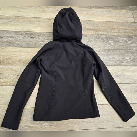 Marmot Furlong Jacket black with brown faux fur winter small - Picture 2 of 10